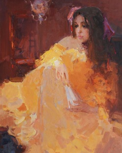 帕维尔舒莫夫Pavel Shumov乌克兰印象派画家油画作品高清大图素材
