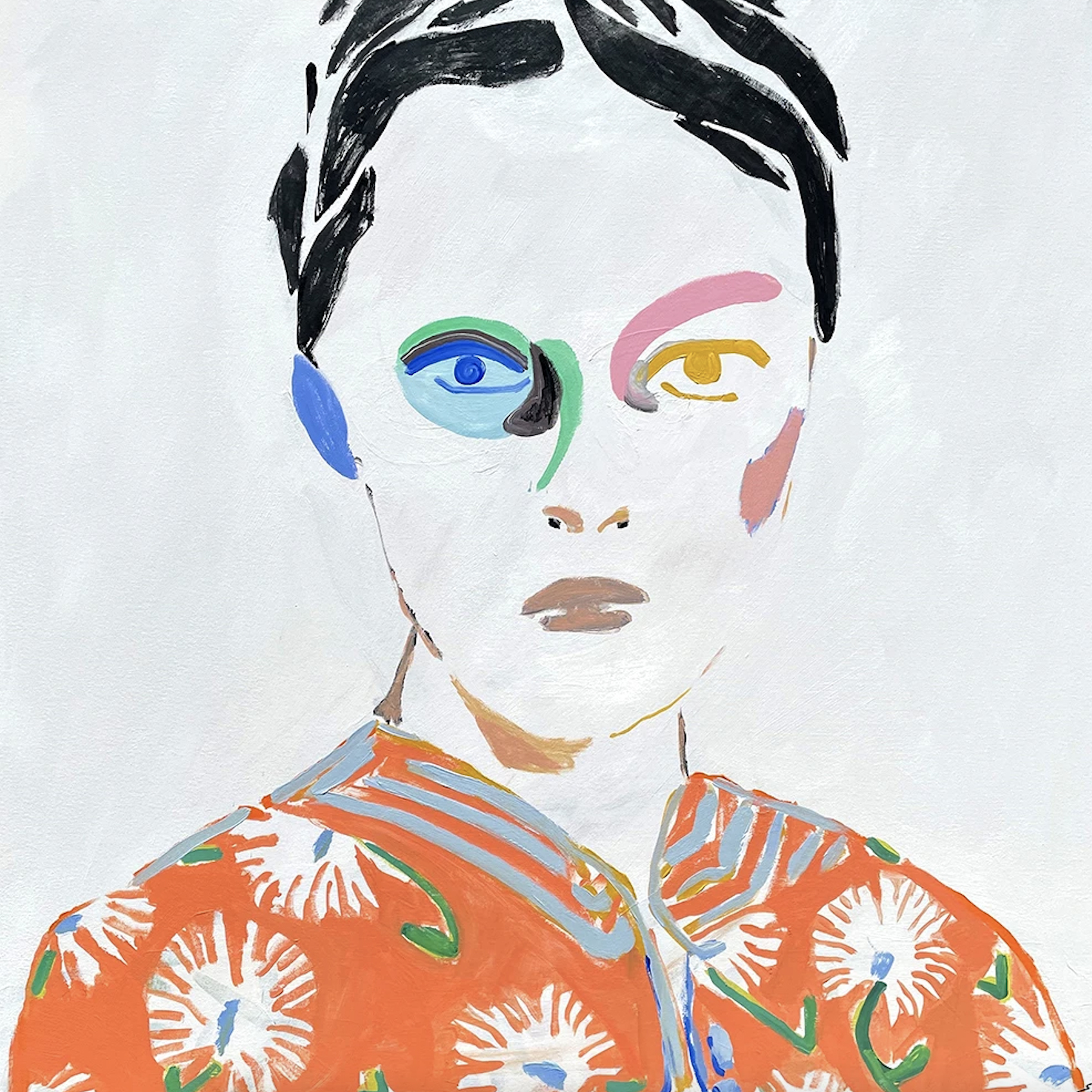 美女画家艾琳·阿姆斯特朗Erin Armstrong绘画作品临摹素材