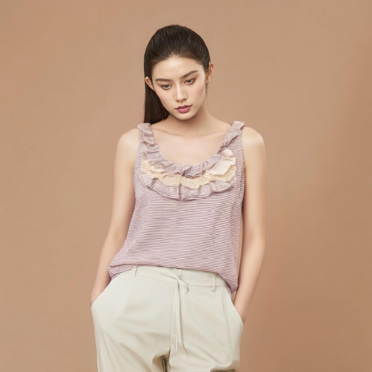 背心女FAIRYFAIR甜美背心特价