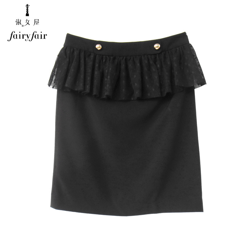 蕾丝半身裙FAIRYFAIR包臀中裙