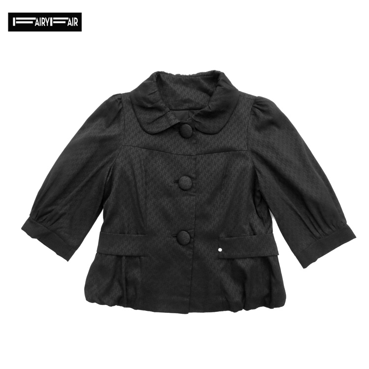 FAIRYFAIR夹棉中袖温柔风外套女