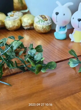 绿色仿真植物小草DIY熟料绿草苗造景树叶配件6页小草沙盘造景小树