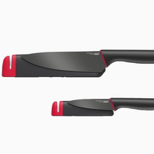 英国Joseph Joseph厨房刀具套装不锈钢厨师刀削皮刀含磨刀石10146