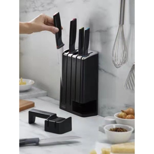 英国Joseph 多功能西式刀具套装带磨刀器刀架 厨房家用切菜刀分类