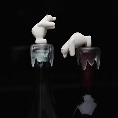 北极熊酒塞瓶塞红酒塞子香槟塞