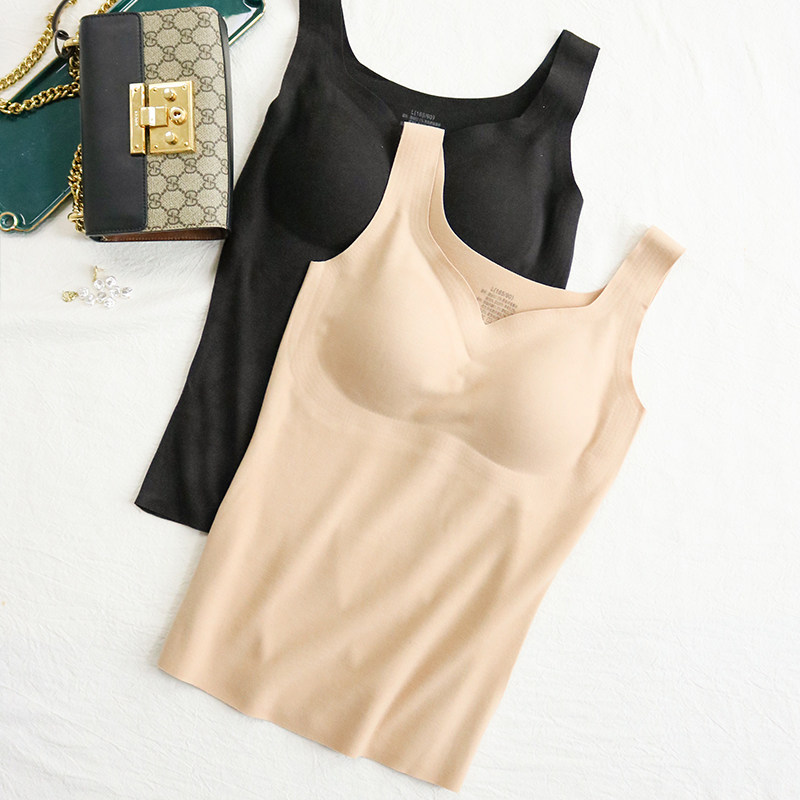 羊毛蚕丝德绒保暖背心女 带胸垫内衣秋冬打底上衣内穿,女士内衣/男士内衣/家居服,保暖上装,淘宝优惠券,粉丝福利购,淘宝优惠卷