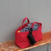 牛牛家 真皮挂脖式 眼镜收纳包