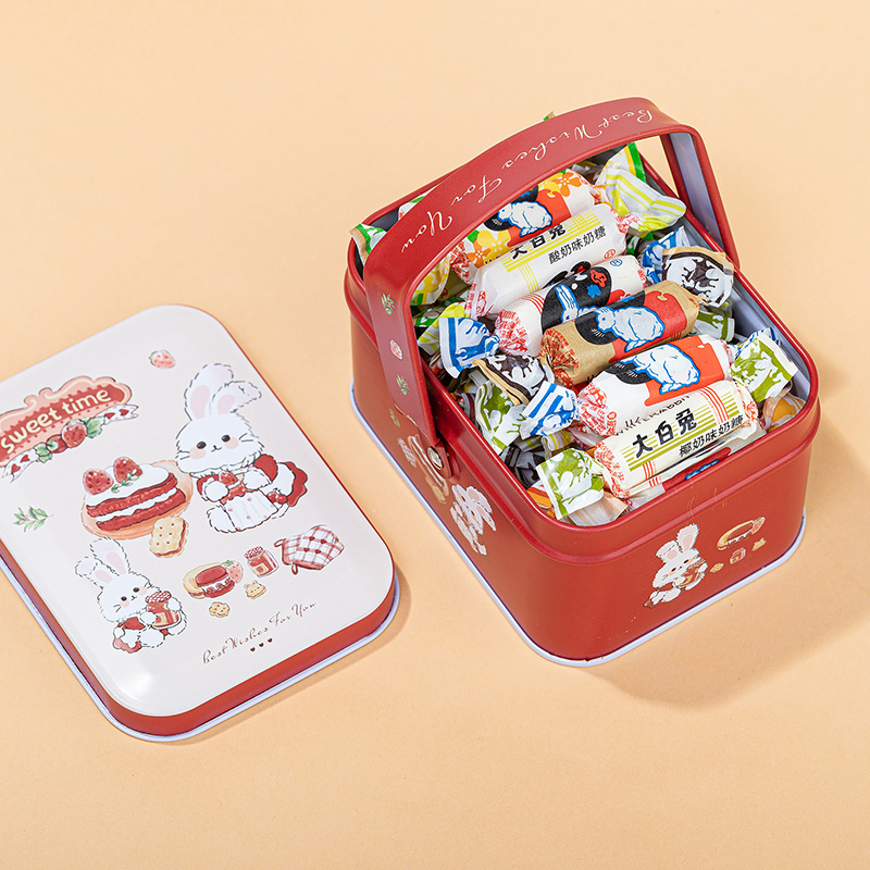 混合口味大白兔奶糖礼盒新年元旦礼物网红年货节糖果零食送女朋友