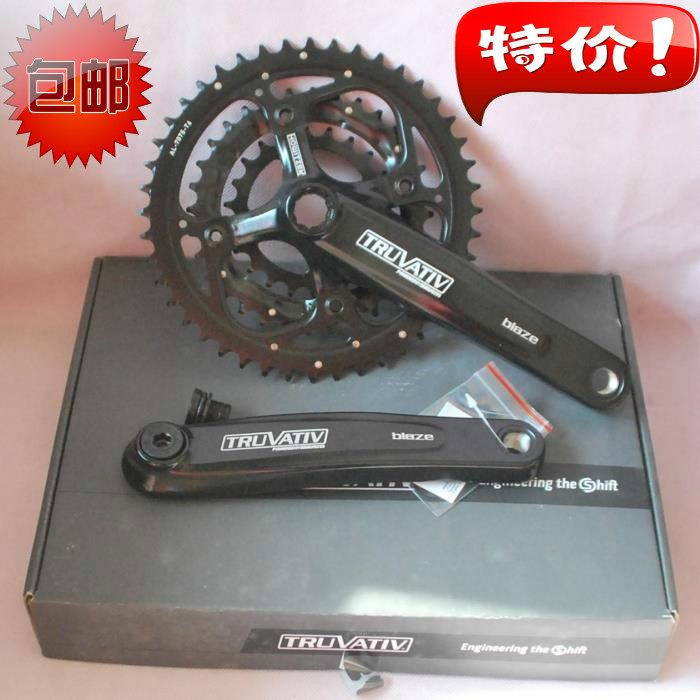 Cutting-edge TRUVATIV BLAZE Mountain Bike Three type aluminium alloy Crankset Crank setin the Bike/Riding equipment/Parts and Accessories , Bicycle Parts/Fitting , Crankset crank axis Set  category - from Buy2taobao.com to provide professional Taobao agent buy service