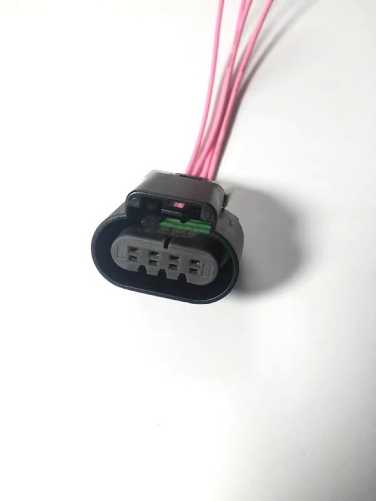 适用黄龙250 300 600 德尔福电喷氧传感器线束插头