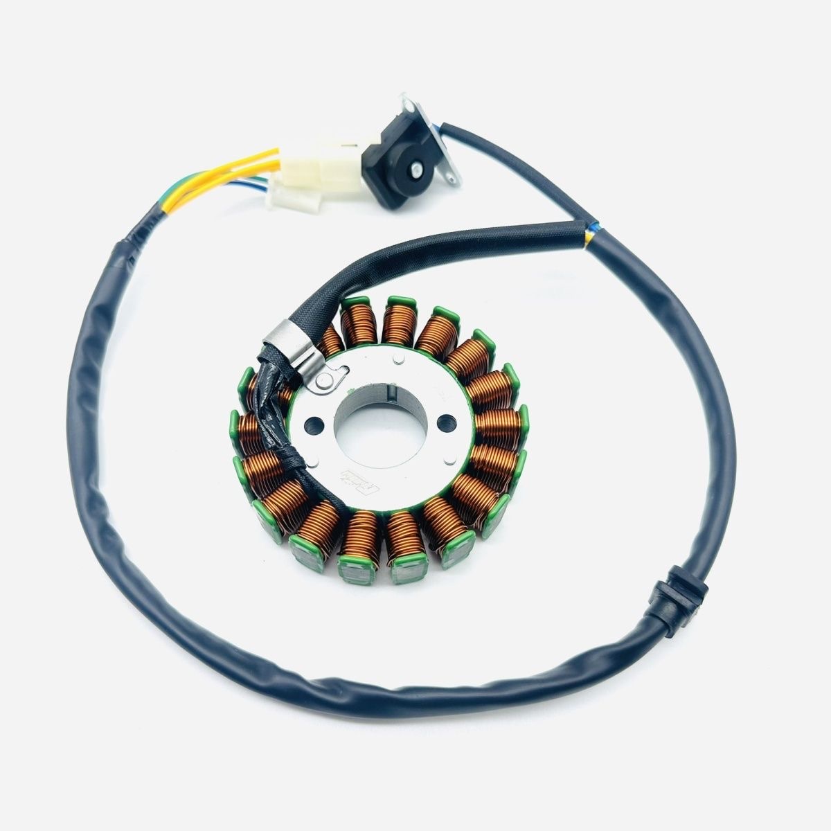 适用标致摩托车姜戈SF4水冷QP125T-12/QP150T-3C/G线圈磁电机定子