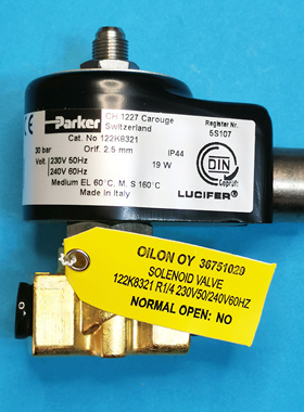 122K8321电磁阀/Oilon奥林/RPM/RPH/KBO/36751029/9692801695