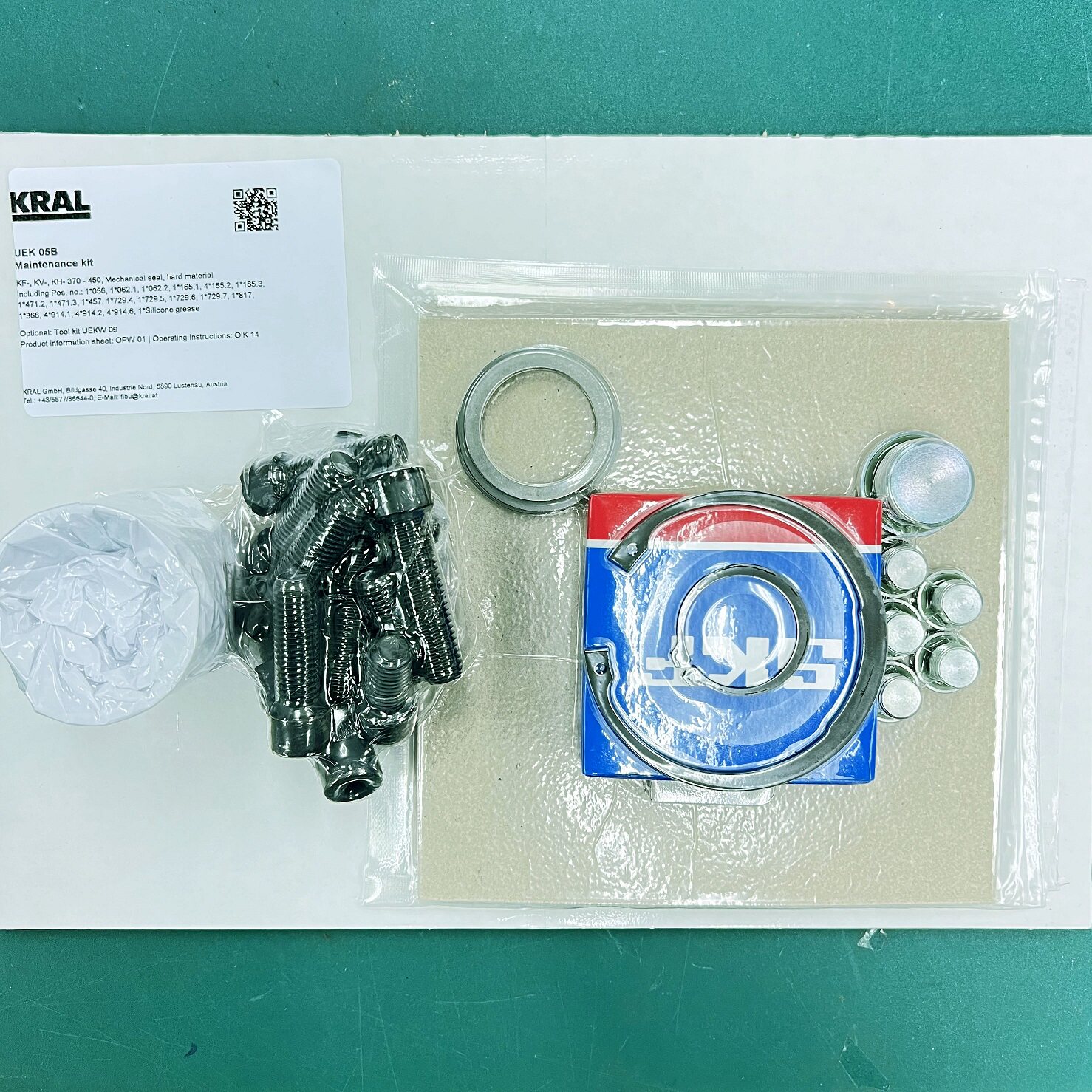 UEK 05B 维修工具包/KRAL/KF-KV-KH-370-450/Tool kit UEKW 09