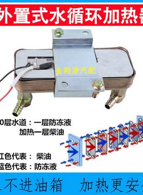 柴油车外置免打孔改油箱加热器