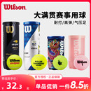 正品 wilson威尔胜网球有压训练威尔逊美网法网专业比赛网球3粒装