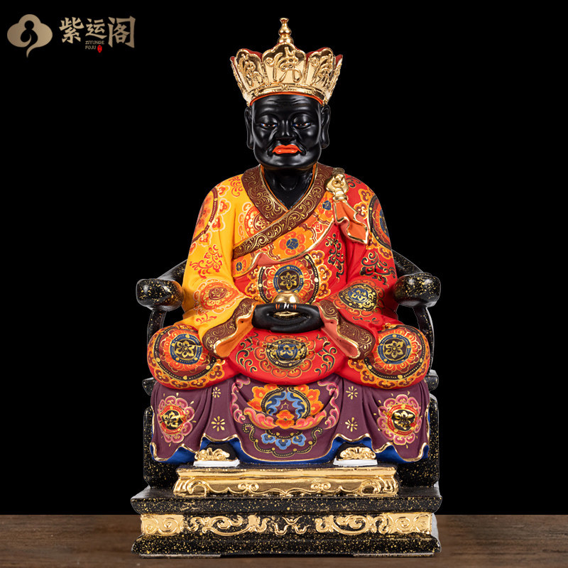 纯手工木雕香樟木雕刻清水祖师家用供奉昭应广慧慈济善利大师神像