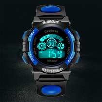 Children's watches for boys and girls, boys and girls, electronic watches for boys and girls, waterproof night light sports, youth student watches