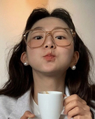 韩国ins博主fever同款 正圆强光珍珠925纯银耳钉 进口贝珠大灯泡