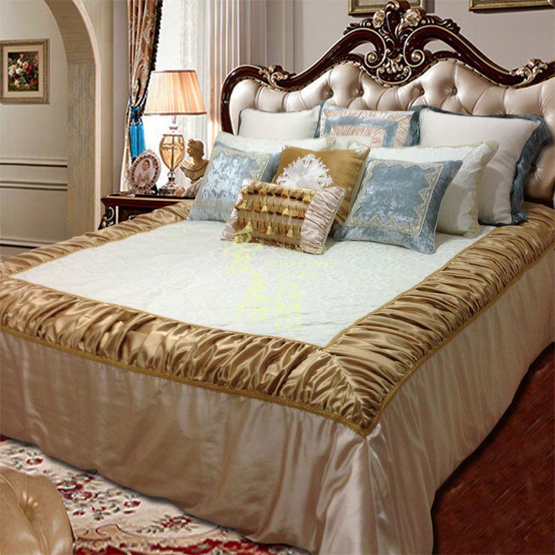 豪华欧式新古典床品套装法式软装样板间床上用品高档样板房多件套