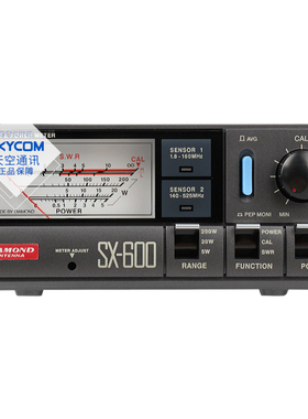 日本钻石 SX600 驻波表功率计 SX-600 UV双段短波 SWR功率表