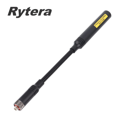Rytera 如意通鹅颈天线 UV双段手台天线 鹅管战术天线 SMA母 26cm
