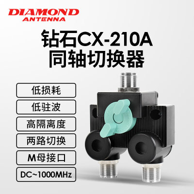 钻石CX210A一切二同轴切换器