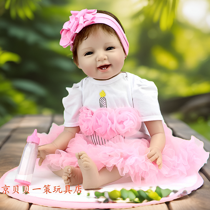NPK硅胶布娃娃家政月嫂育婴娃娃50厘米仿真娃娃棉身娃娃赠衣服
