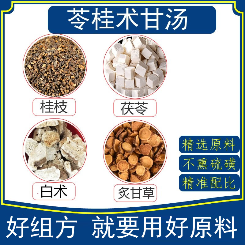苓桂术甘汤10副同仁堂原料茯苓桂枝白术炙甘草 汤包