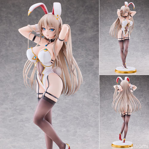 日本代购正版Partylook白色兔女郎姐姐手办千穗动漫摆件含特典1/4