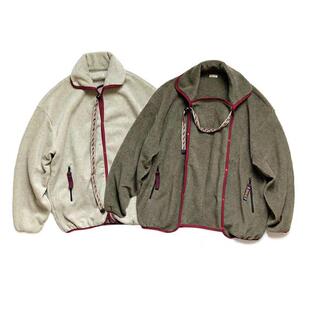 KAPITAL平田和宏日系男女款宽松休闲秋冬摇粒绒保暖卫衣套头外套