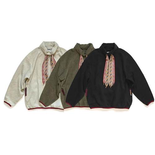 日系彩色飘带卫衣套头