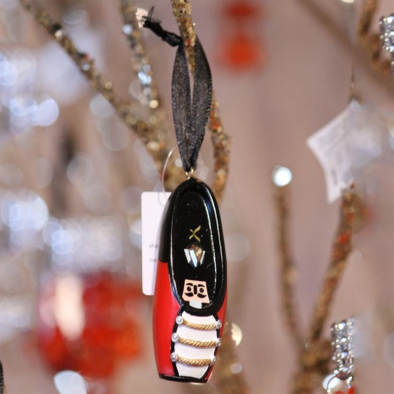 天逸舞品美国Capezio卡培娇胡桃夹子足尖鞋钥匙扣树脂小挂件