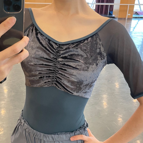 舒适面料芭蕾舞天逸瑜伽形体服