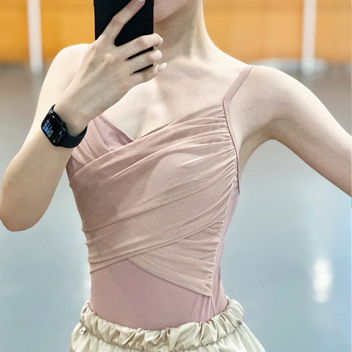 天逸芭蕾芭蕾舞蹈吊带练功服瑜伽