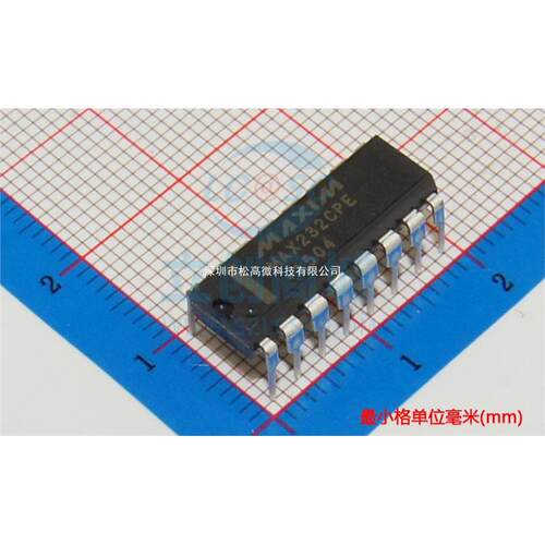 全新进口 MAX232CPE MAX232 DIP16 串口通信转换芯片