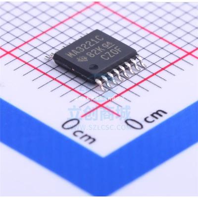 全新 MAX3221CPWR MP221EC丝印 TSSOP-16 收发器RS-232线路驱动器