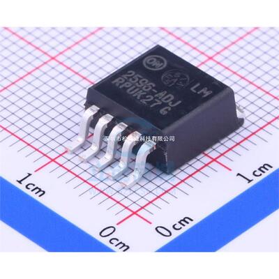 LM2596DSADJR4G 贴片 LM2596-ADJ 3A开关稳压器芯片 TO263 LM2596