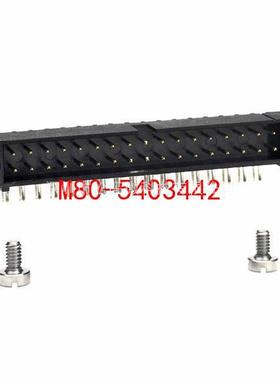 M80-5403442 [CONN HDR 2MM R/A W/SCREW 34POS]