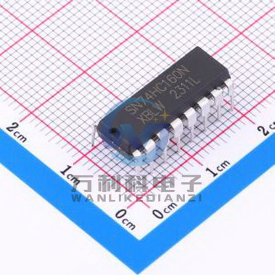 SN74HC160N(XBLW) 计数器/分频器 DIP-16封装 原装正品