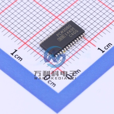 PCM3060PWR 串行音频接口芯片TSSOP-28封装 原裝正品