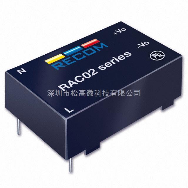 RAC02-12SC [CONV AC/DC 2W 12V OUT SGL T/H]