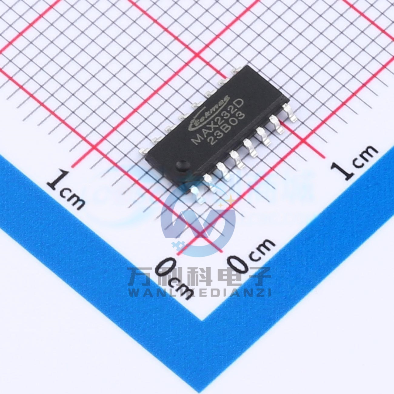 MAX232D RS232芯片SOP-16封装 原裝正品