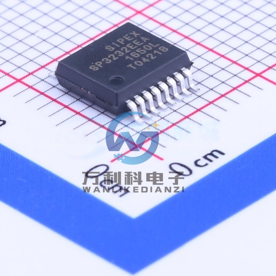 SP3232EEA-L/TR 收发器RS232芯片SSOP-16-208mil封装 原裝正品