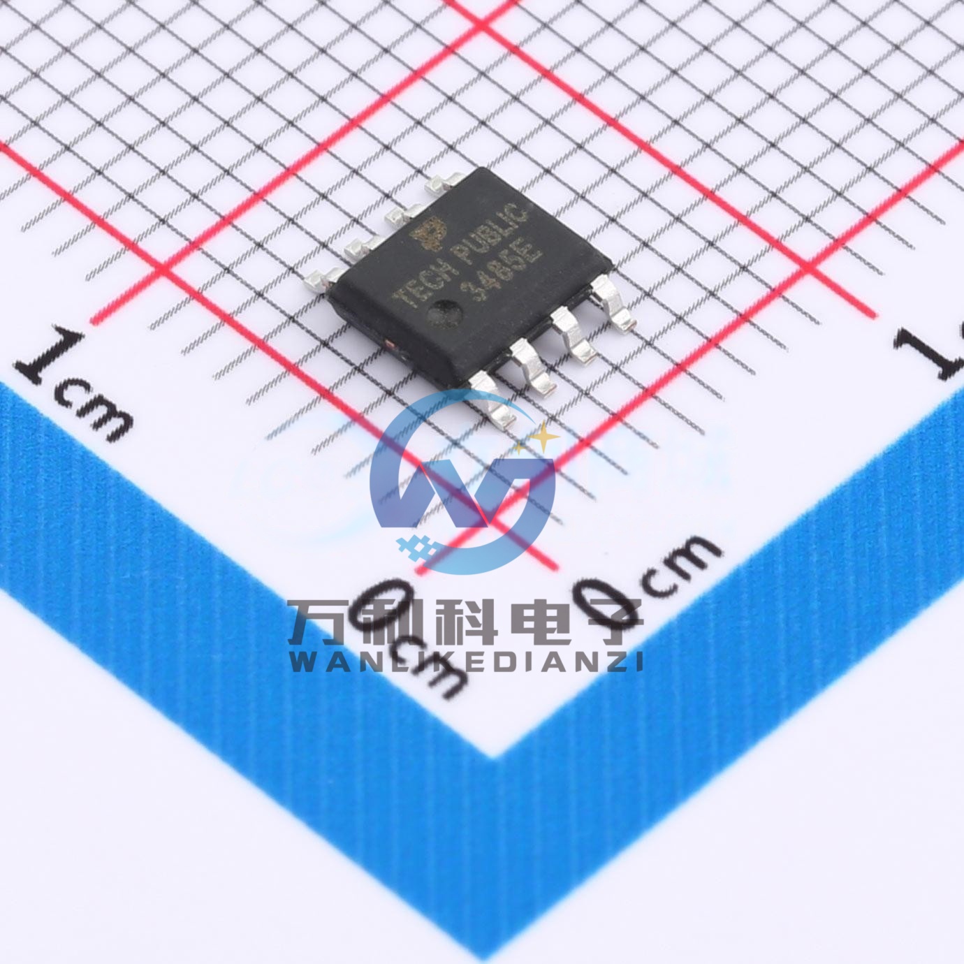 ST3485EBDR RS-485/RS-422芯片SOIC8封装 原裝正品