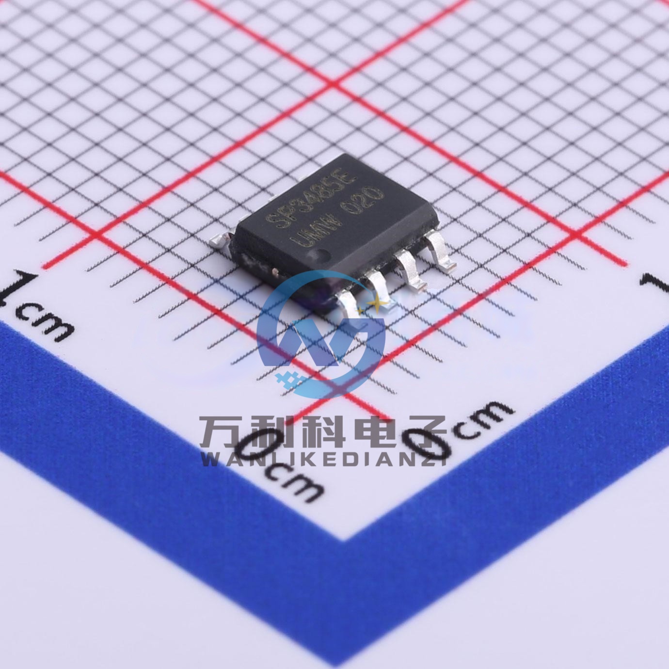 SP3485EEN RS-485/RS-422芯片SOP-8封装原裝正品