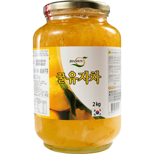韩尚韩国蜂蜜柚子茶酱原装 进口果肉果茶冲饮奶茶店原料