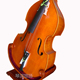 高档全实木大贝司底座琴架低音倍大提琴展示架支架放置架提琴配件