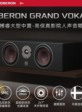 DALI/达尼OBERON GRAND VOKAL博睿大中置音箱家用影院无源高保真