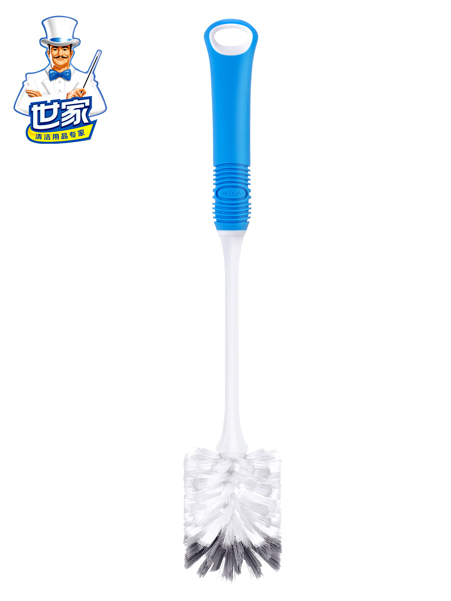 Aristocratic handle cup brush household washing cup brush milk bottle brush cleaning bottle bottom cleaning brush tea cup nylon brush wire brush