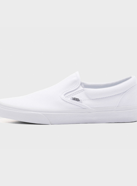 首尔的米家VANS 男鞋女鞋SLIP ON经典小白一脚蹬帆布运动鞋滑板鞋